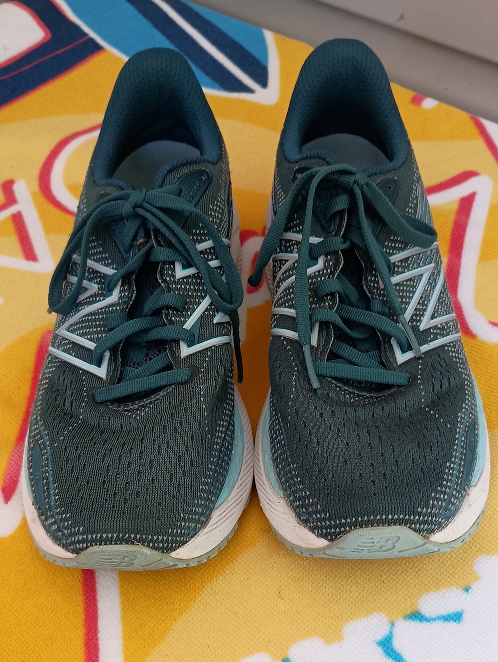 New Balance Women's Fresh Foam 860 Teal Athletic Running Shoes